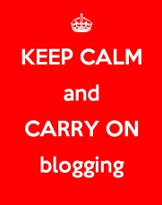 Keep Calm and blog